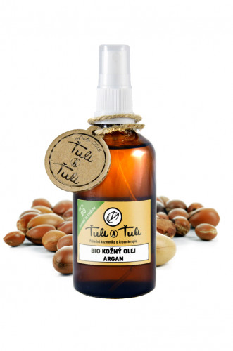BIO kožný olej Argan 100 ml s rozprašovačom