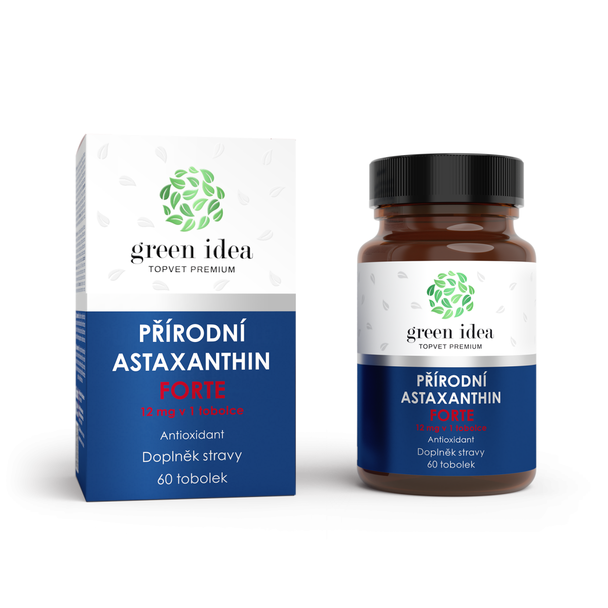 ASTAXANTHIN 12 MG - prírodný antioxidant - Kapsuly