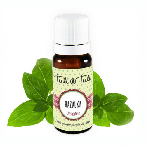 Bazalka prírodný esenciálny olej