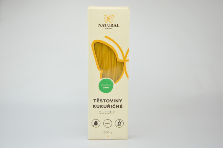 Cestoviny kukuričné Bucatiny bezlepkové 500 g Natural