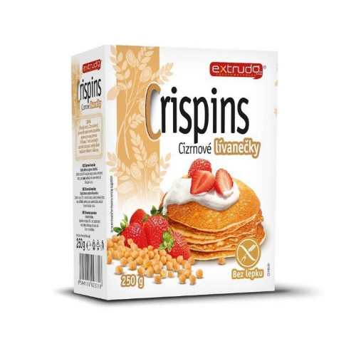 Cícerové lievance bez lepku 250 g Extrudo