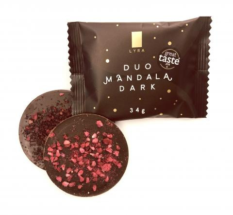 Čokoláda DUO MANDALA DARK 34g