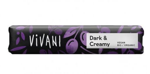 Čokoláda horká krémová BIO vegan - 35g Vivani