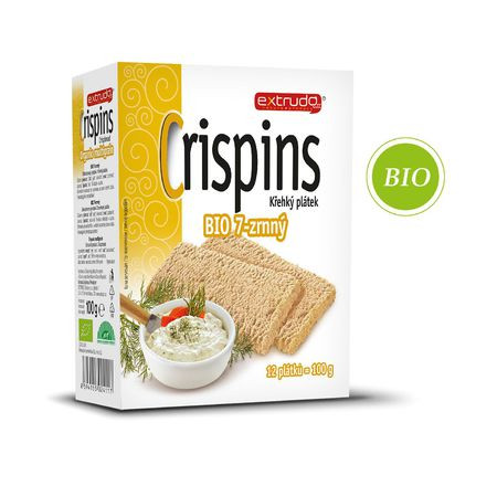 Crispins BIO krehký plátok 7 - zrnný 100 g