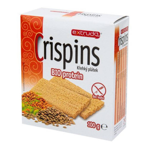 Crispins BIO krehký plátok proteín 100 g