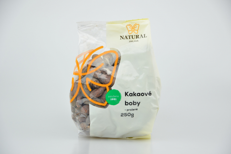 Kakaové bôby pražené 250g Natural