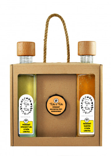 Darčeková kazeta Ťuli a Ťuli Citrus s balzamom