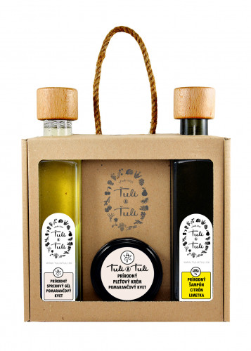 Darčeková kazeta Ťuli a Ťuli Citrus s krémom