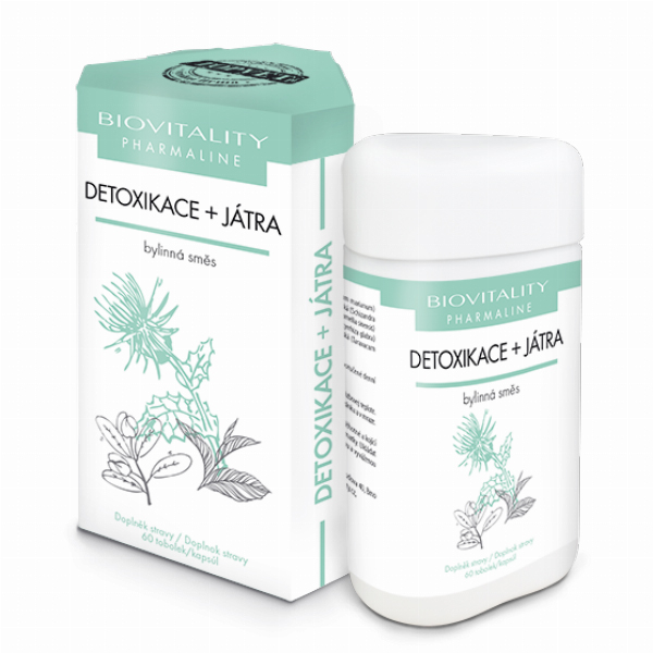 Detoxikácia a Pečeň - bylinná zmes - Kapsuly