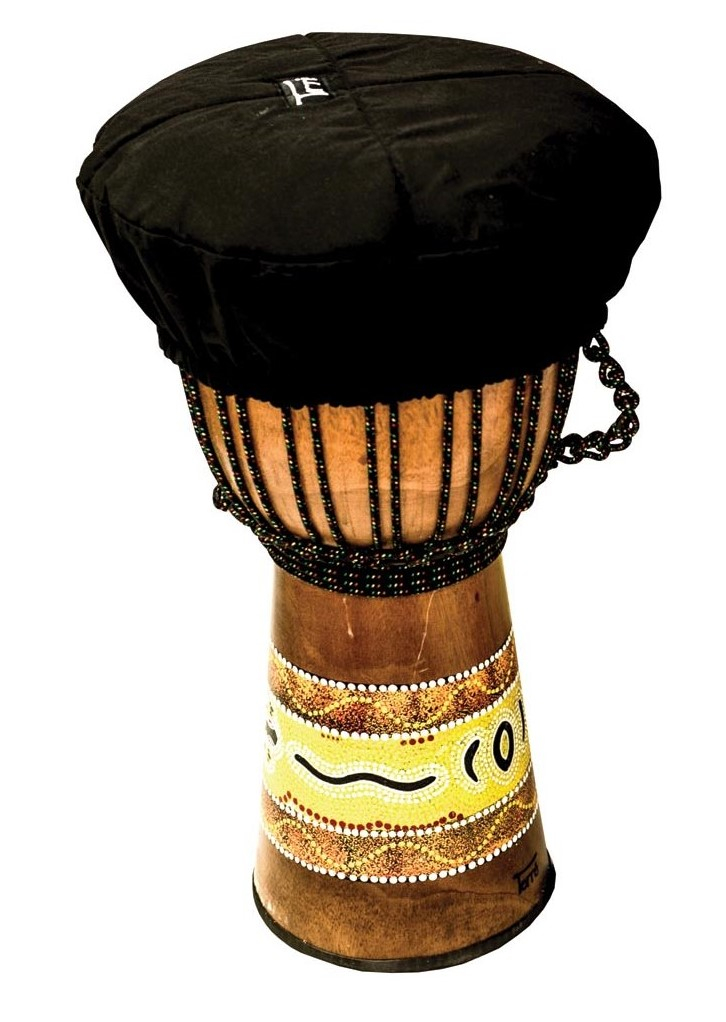 Djembe čapica - ochrana kože 30-33cm čierna