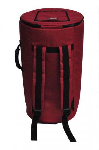 Djembe XL Professional batoh 65cm/38,5cm  červený