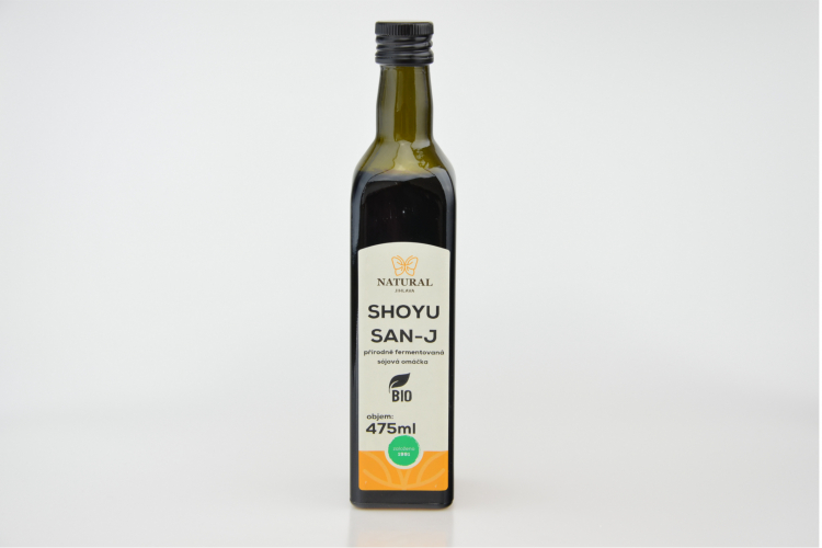 Shoyu san-j sójová omáčka BIO 475 ml Natural