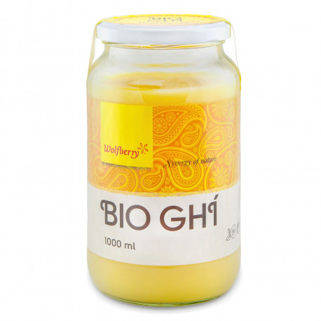 BIO Ghí - prepustené maslo 1000 ml Wolfbery