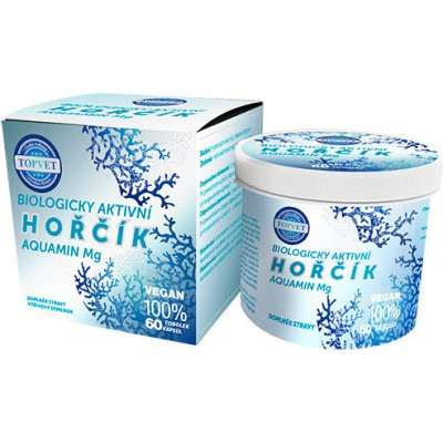 Topvet  - Biologicky aktívny HOŘČÍK - Aquamin Mg - 60 kapsúl