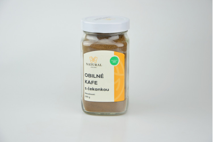 Káva obilná s čakankou 120 g Natural