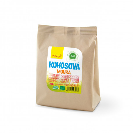 Kokosová múka BIO 400g Wolfberry - tuliatuli.sk