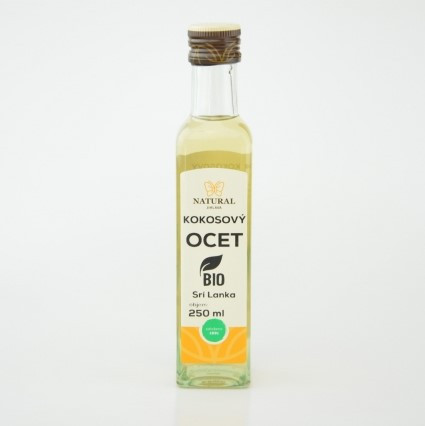 Kokosový ocot BIO 250 ml Natural Jihlava