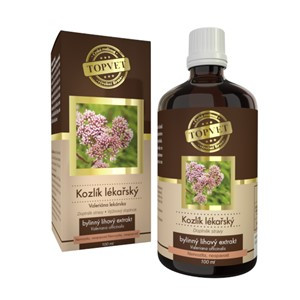 Kozlík lekársky tinktúra - kvapky 50 ml Topvet