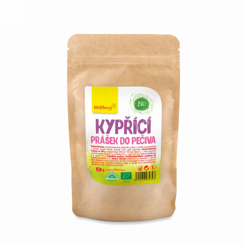 Kypriaci prášok do pečiva BIO 150 g Wolfberry