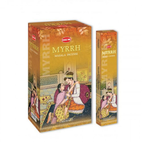 Vonné tyčinky HEM Myrrh Masala Incense