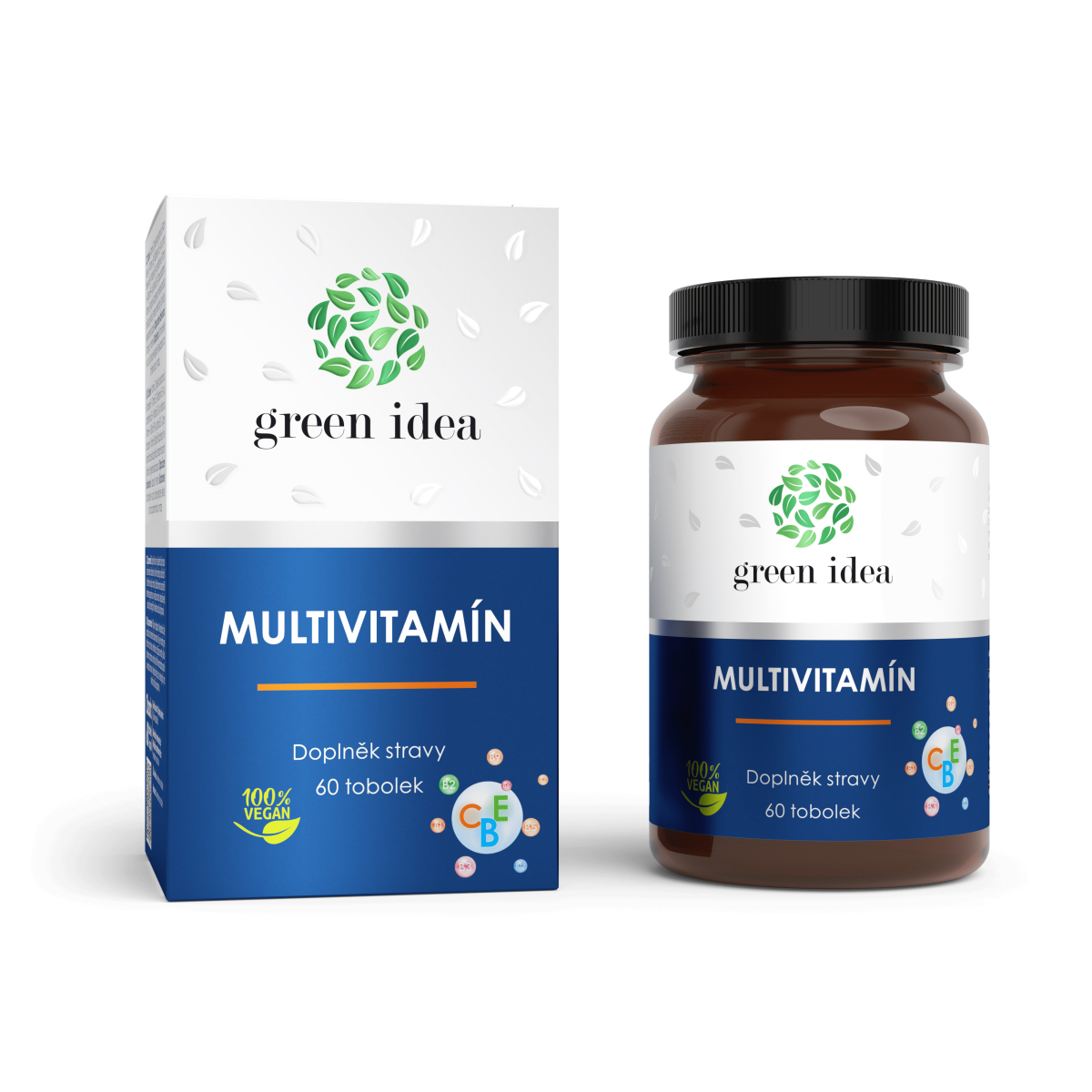MULTIVITAMÍN - B-komplex, vitamíny C a E - Kapsuly