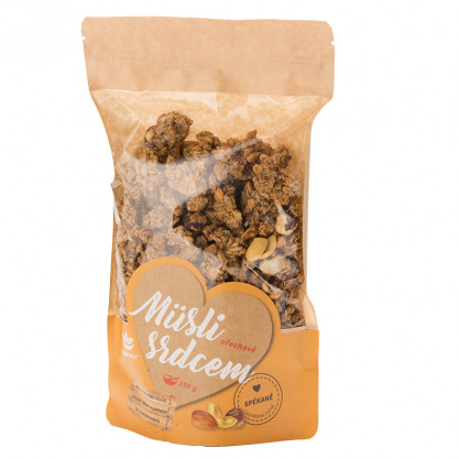 Müsli srdcom orechové 350 g TOPNATUR