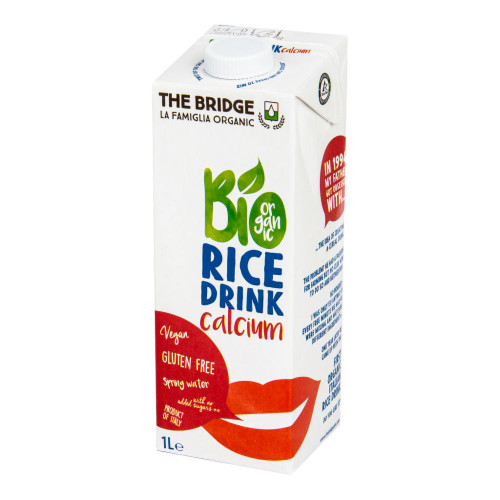 Nápoj ryžový kalcium 1 L BIO THE BRIDGE