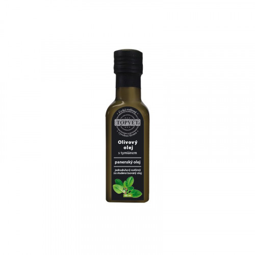 Olivový olej s tymiánom 100 ml Topvet