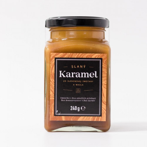 Omáčka slaný karamel 240 g Gallé