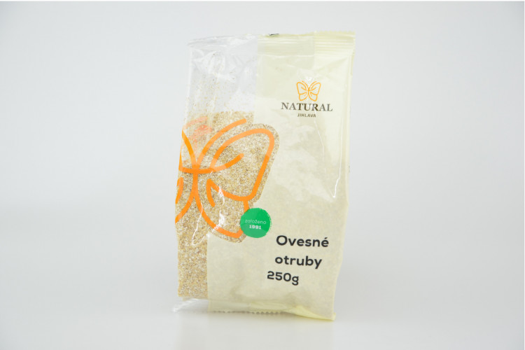 Otruby ovsené 250 g Natural