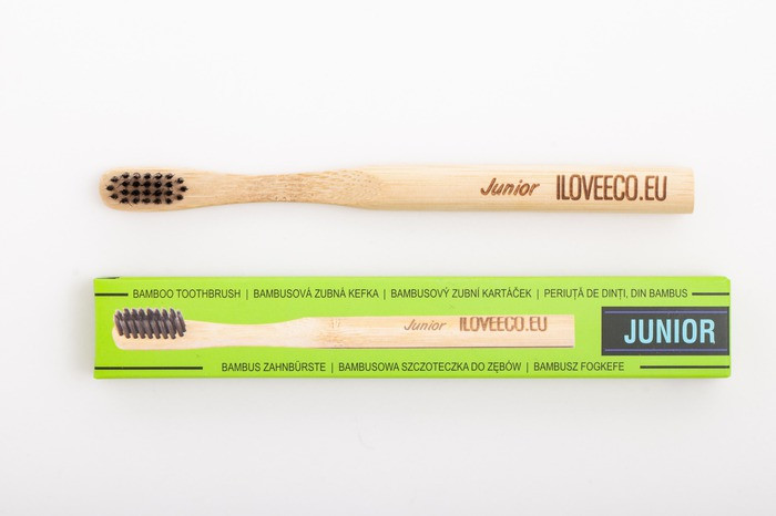 Bambusová zubná kefka pre deti - ultra mäkká
