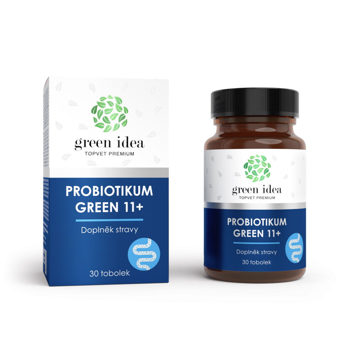 PROBIOTIKUM GREEN 11+, Kapsuly