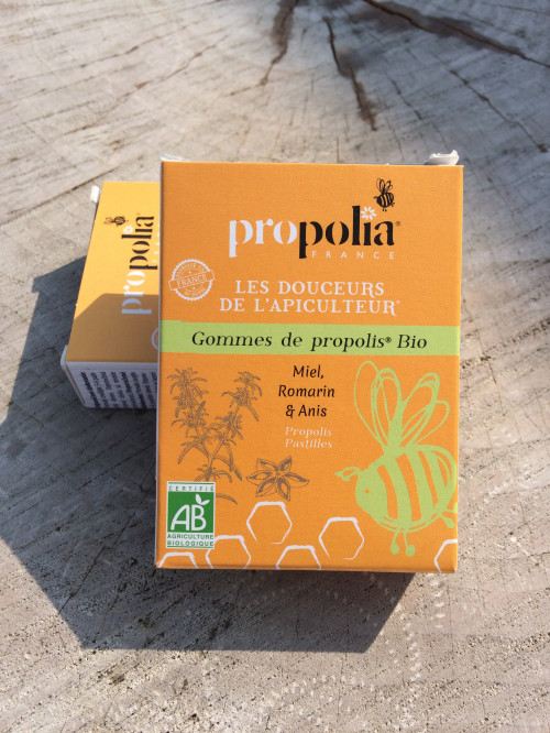 Propolia BIO propolisové pastilky Med - Rozmarín - Aníz