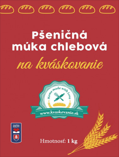 Múka Pšeničná chlebová na kváskovanie 1kg