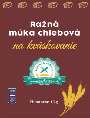Múka Ražná chlebová na kváskovanie 1Kg