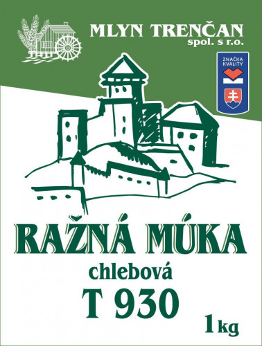 Múka ražná T930 chlebová Slovensko