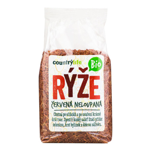 Ryža červená 500 g BIO COUNTRY LIFE