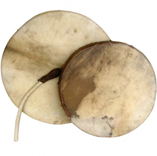 Šamanský bubon kruhový 50cm - kozia koža