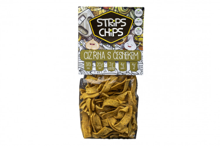Strips Chips Cícer s cesnakom 80 g