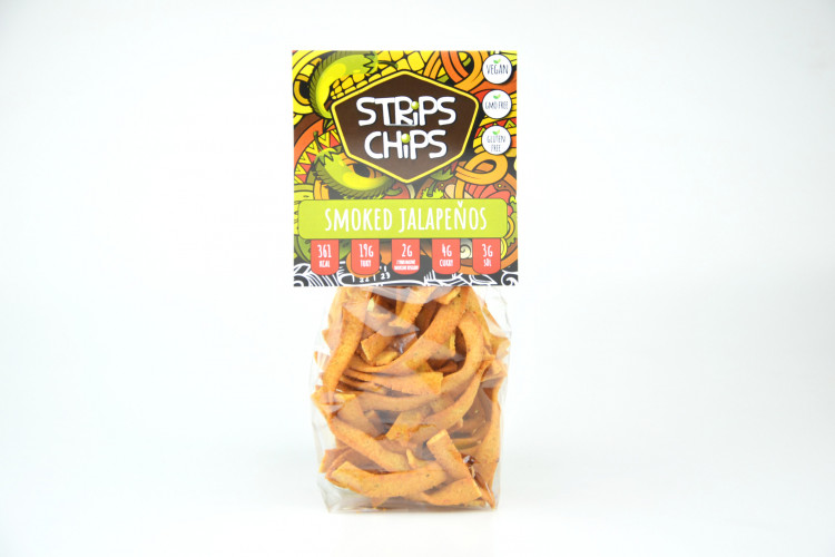Strips Chips Smoked Jalapeňos 80 g