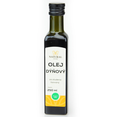 Tekvicový olej za studena lisovaný 250 ml