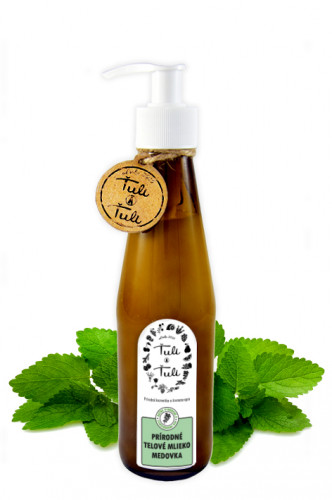 Povznášajúce prírodné telové mlieko Medovka