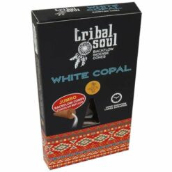 Tribal Soul Vonný kužel tečúci dym Biely Kopál