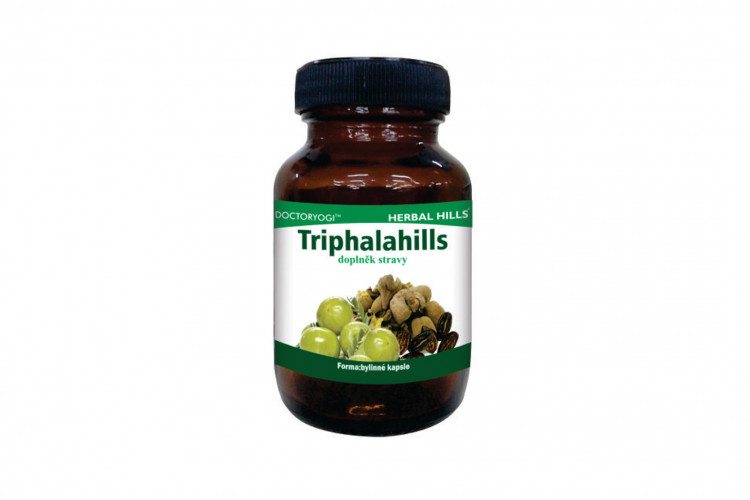 Triphalahills 60 kapsulí Herbal Hills - imunitný systém, normálne trávenie, antioxidant