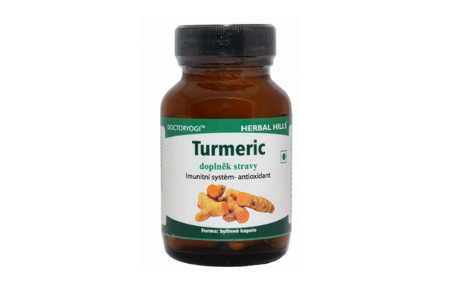 Turmeric 60 kapsulí Herbal Hills - trávenie, imunitný systém, antioxidant