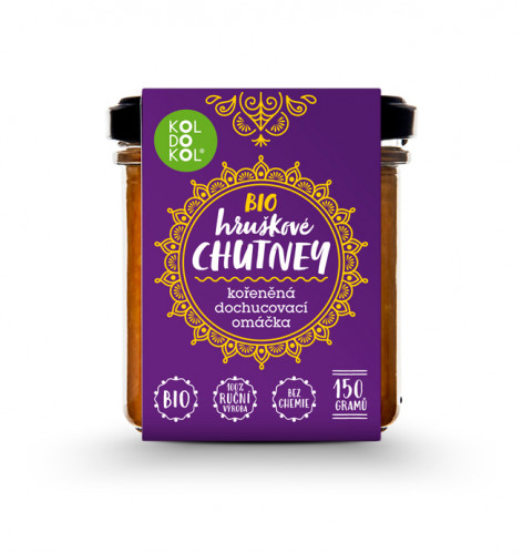 Koldokol Chutney BIO hruškové 150g