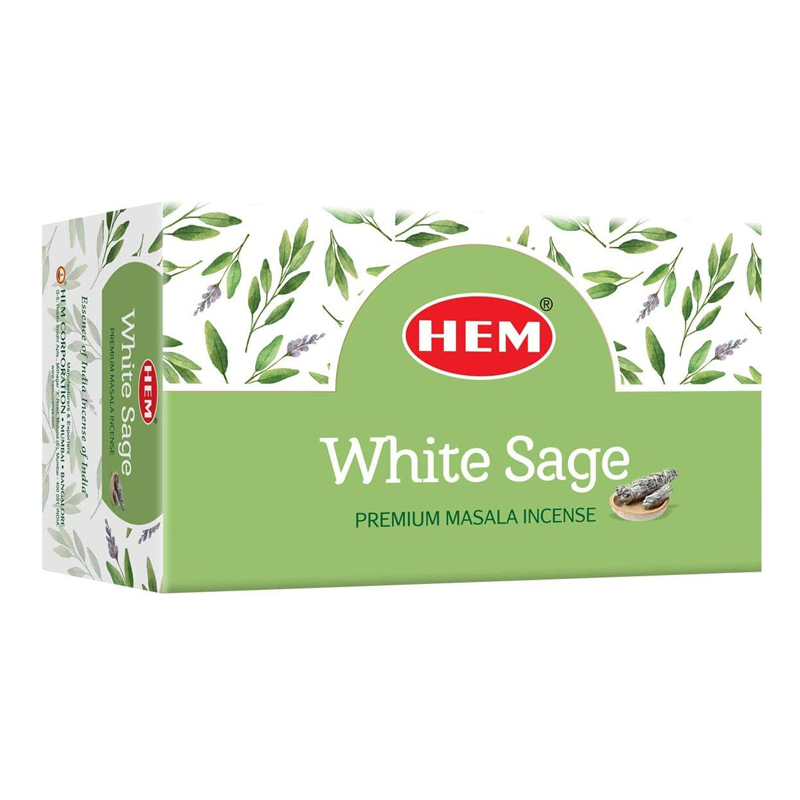 Vonné tyčinky HEM Premium - White sage - Biela šalvia