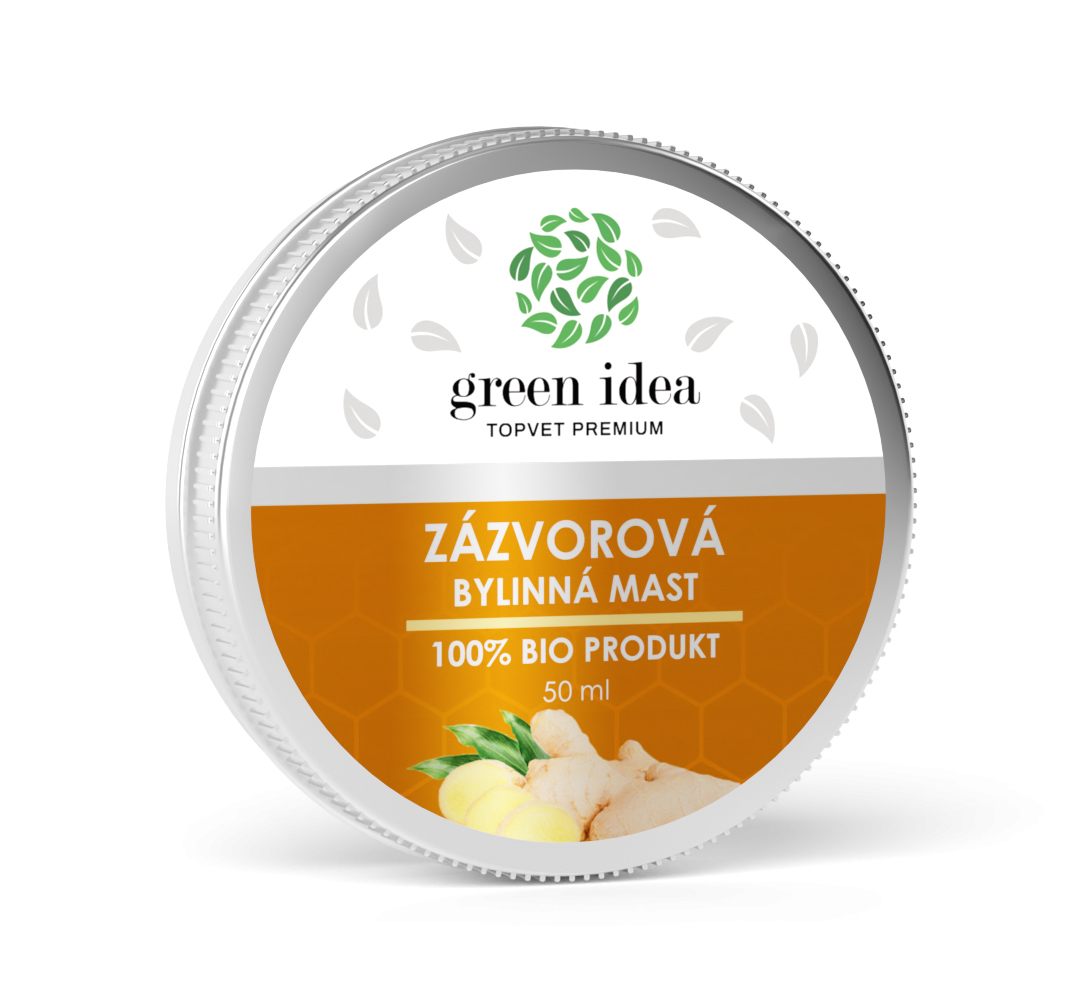 Zázvorová masť - Antimikrobiálne účinky, 50ml