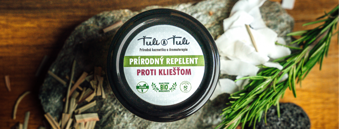 Prírodný repelent proti kliešťom